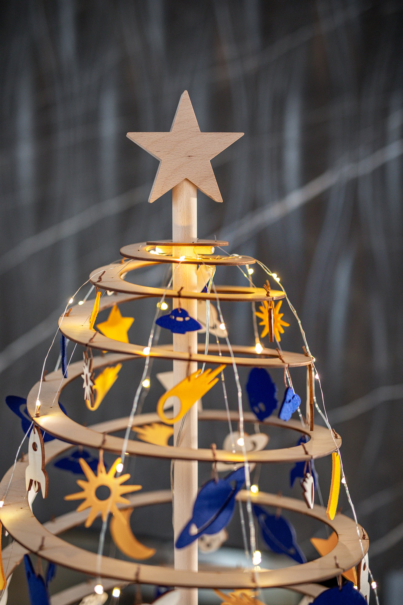 Large space decoration set - Santa's Light Shop