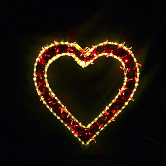 LED Heart - Christmas Light Motif