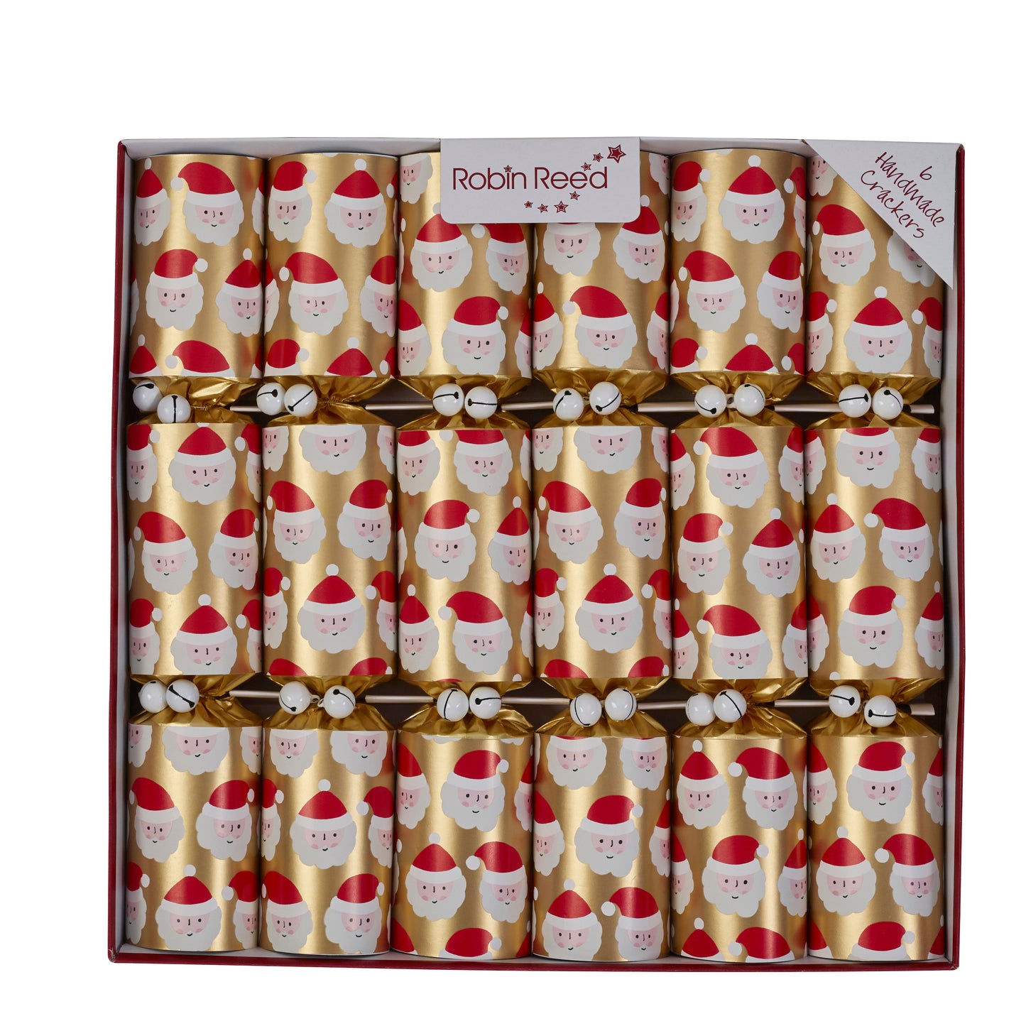 Racing Santa crackers from Robin Reed
