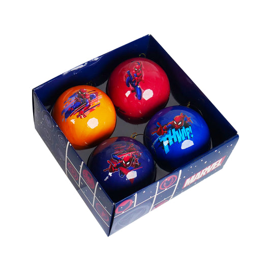 Spiderman Christmas balls - set of 4