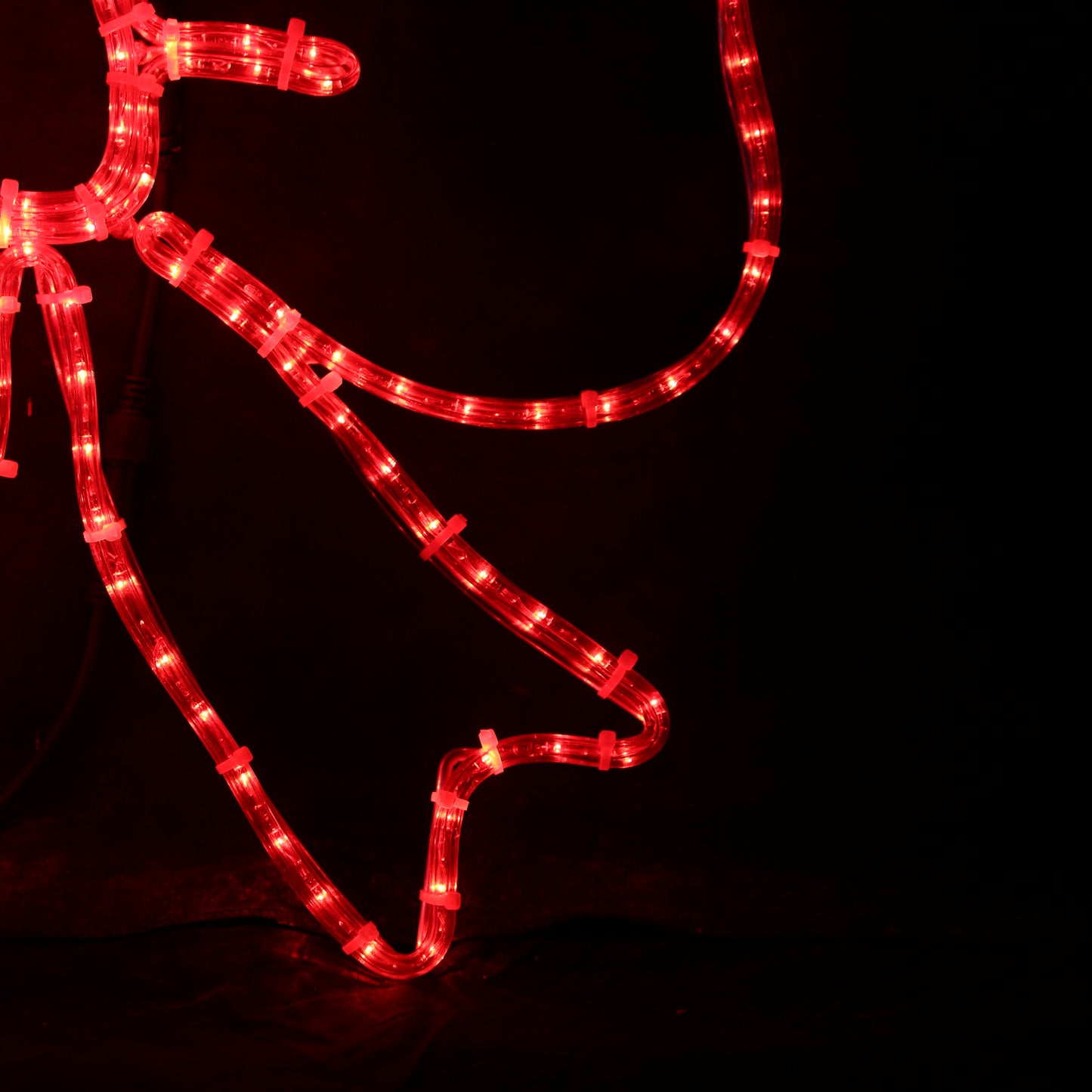 Red bow - 55x50 - outdoor Christmas lighting LED