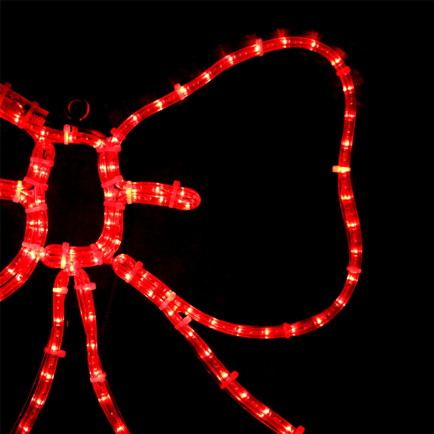 Red bow - 55x50 - outdoor Christmas lighting LED