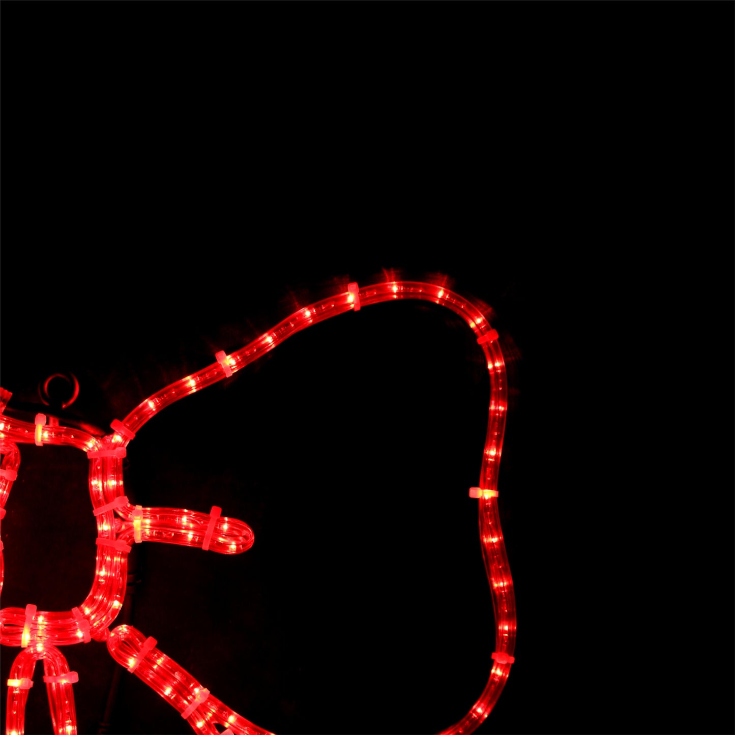 Red bow - 55x50 - outdoor Christmas lighting LED