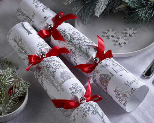 KNIGHTSBRIDGE Christmas Cracker - 6 pcs - 35 cm