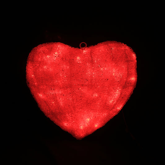 3D LED Heart - Christmas Light Motif