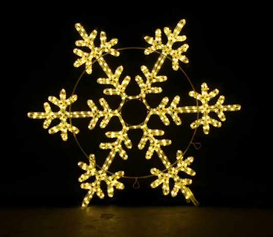 Snowflake Christmas Light 80x80cm LED Outdoor