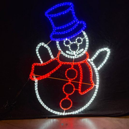 LED Snowman 120x80cm - Outdoor Christmas Light