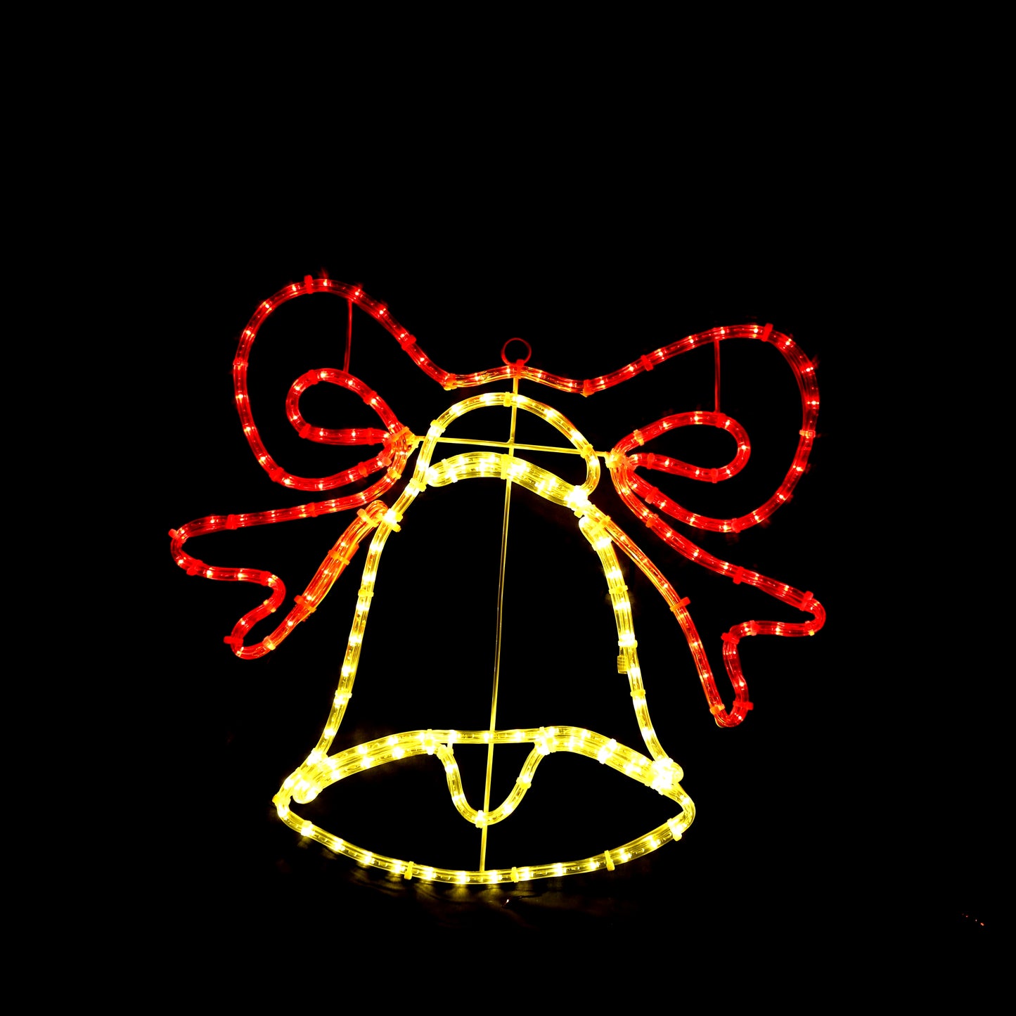 Campana de Navidad 55x55 cm - Luces navideñas LED para exterior