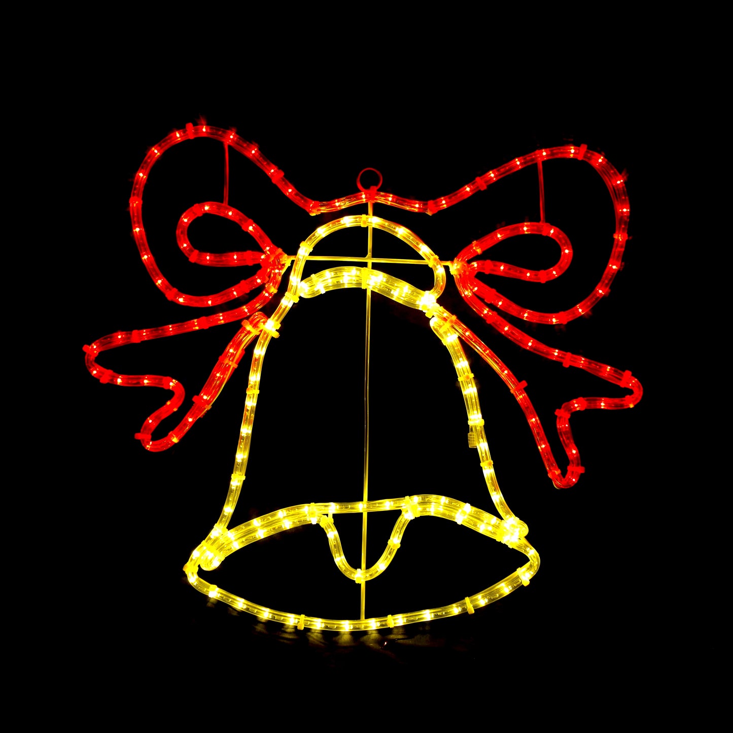 Campana de Navidad 55x55 cm - Luces navideñas LED para exterior