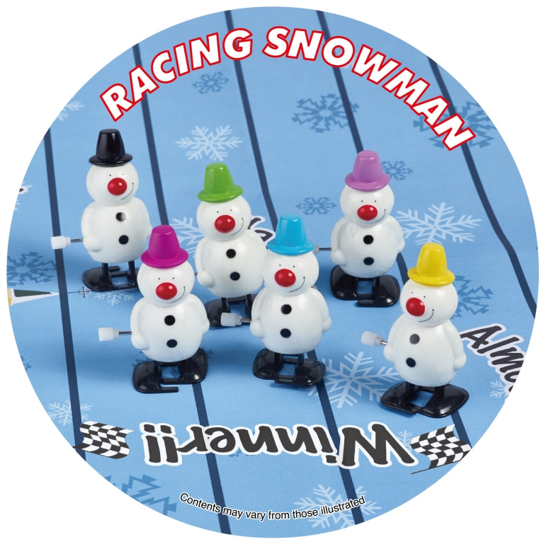 6 pcs Christmas Crackers - 30 cm - snowmen