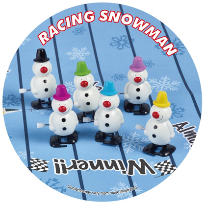 6 pcs Christmas Crackers - 30 cm - snowmen