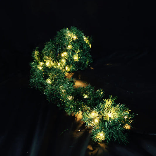 10 meter garland with LED lights