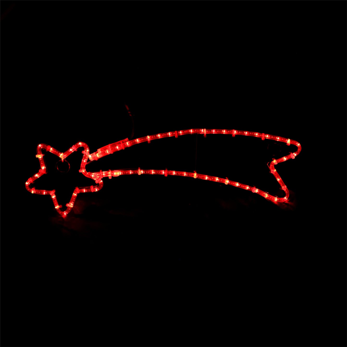 Shooting star LED Christmas light design 2D red