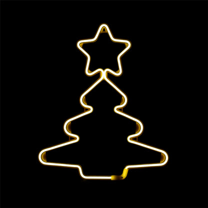 neon Christmas tree - Christmas sign