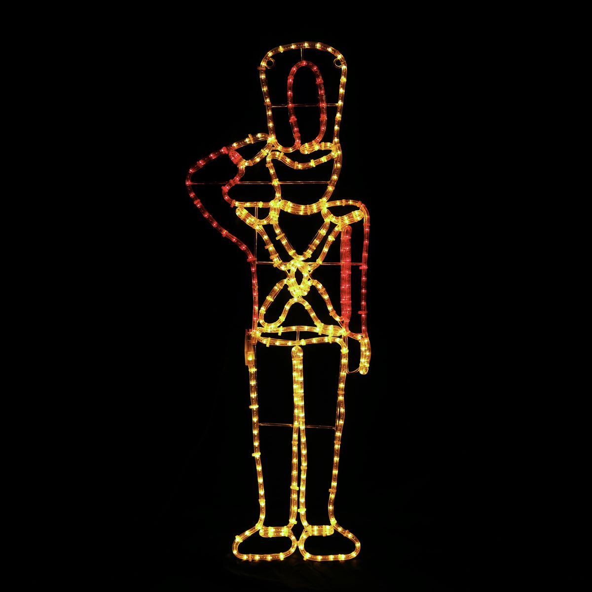 Tin soldier 40x115 LED figure Christmas lighting outside