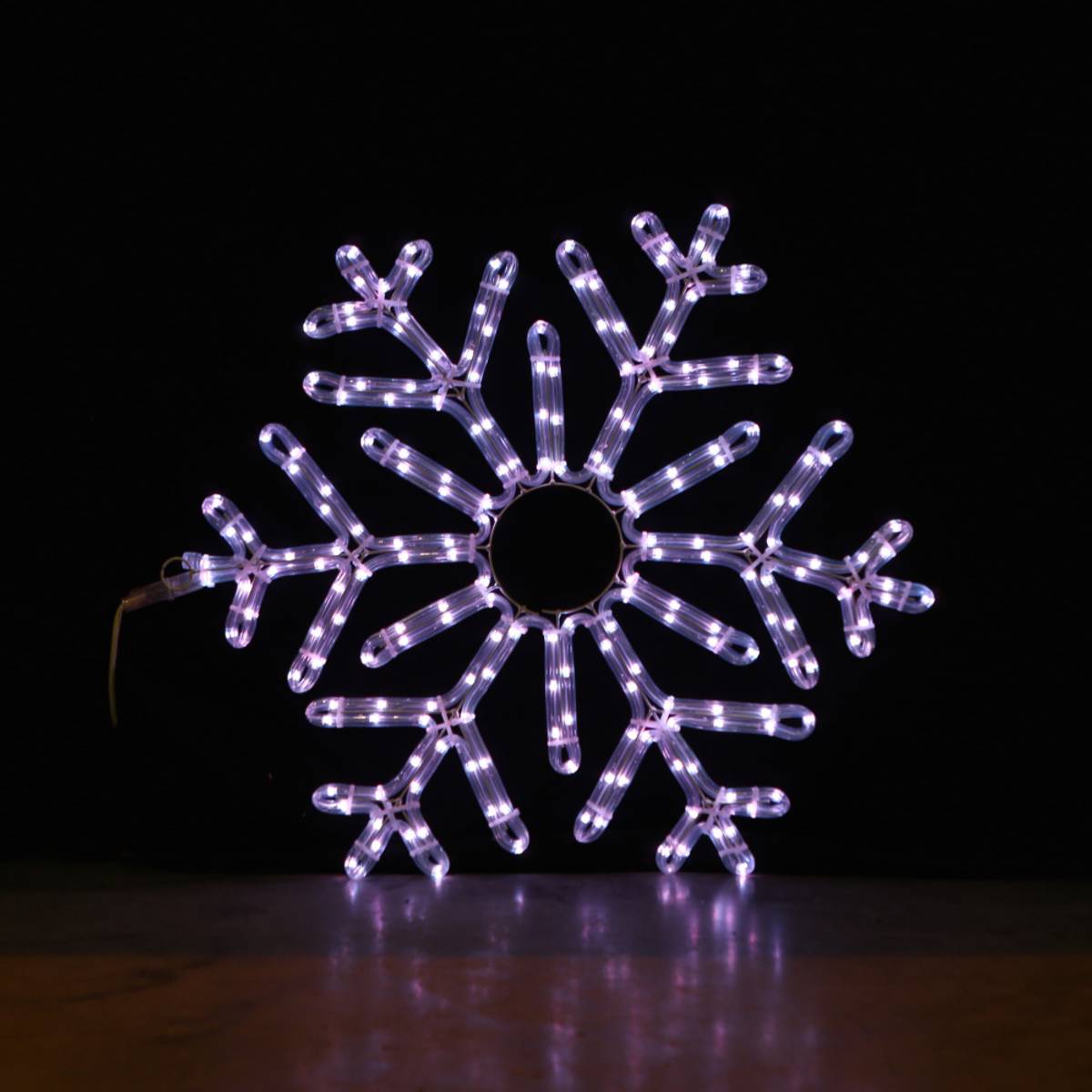 Copo De Nieve Navideño 55x55cm Con Mando A Distancia Y LED Inteligente