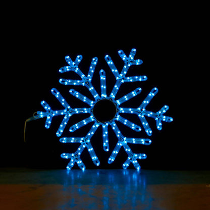 Copo De Nieve Navideño 55x55cm Con Mando A Distancia Y LED Inteligente